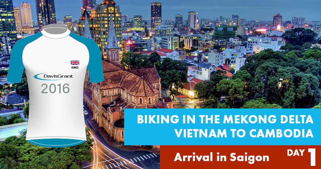 Day 1 – Arrival in Saigon                                                     Sunday 6 November