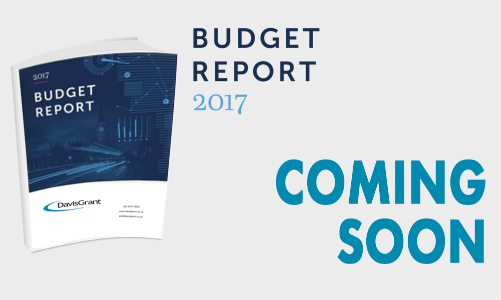 What to expect in the Budget – November 2017