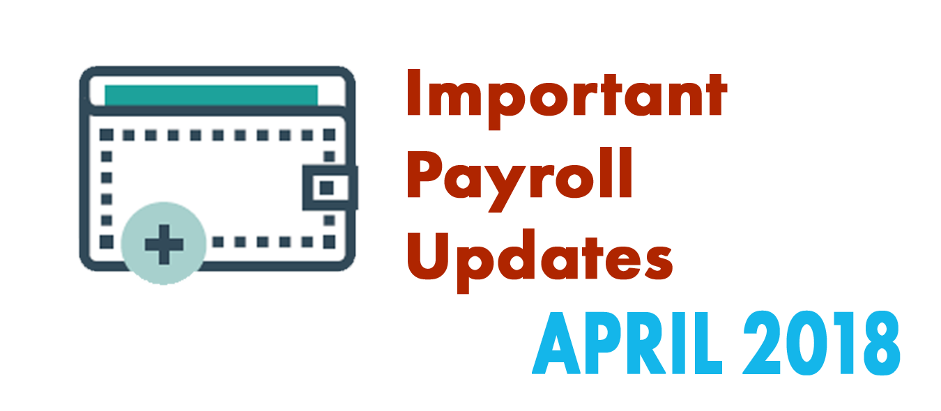 Payroll Update – Financial Year 2018/19